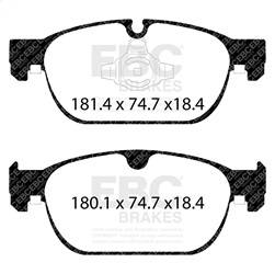 EBC Brakes - EBC Brakes DP22260 Greenstuff 2000 Series Sport Brake Pads - Image 1