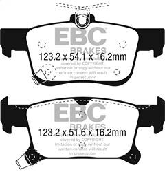 EBC Brakes - EBC Brakes DP23069 Greenstuff 2000 Series Sport Brake Pads - Image 1