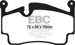 EBC Brakes - EBC Brakes DP52216NDX Bluestuff NDX Full Race Brake Pads - Image 1