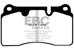 EBC Brakes - EBC Brakes DP51908NDX Bluestuff NDX Full Race Brake Pads - Image 1