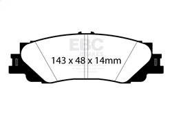 EBC Brakes - EBC Brakes DP62461 6000 Series Greenstuff Truck/SUV Brakes Disc Pads - Image 1