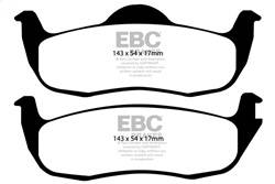 EBC Brakes - EBC Brakes DP61745 6000 Series Greenstuff Truck/SUV Brakes Disc Pads - Image 1