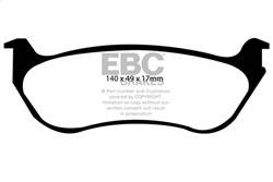 EBC Brakes - EBC Brakes DP41626R Yellowstuff Street And Track Brake Pads - Image 1