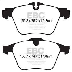 EBC Brakes - EBC Brakes S9KF1848 S9 Kits Yellowstuff and USR Rotors - Image 1