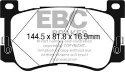 EBC Brakes - EBC Brakes S9KF1804 S9 Kits Yellowstuff and USR Rotors - Image 1