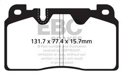 EBC Brakes - EBC Brakes S8KF1273 S8 Kits Orangestuff and GD Rotors - Image 1