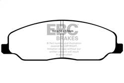 EBC Brakes - EBC Brakes DP41740R Yellowstuff Street And Track Brake Pads - Image 1