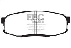 EBC Brakes - EBC Brakes UD1304 Ultimax OEM Replacement Brake Pads - Image 1