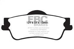 EBC Brakes - EBC Brakes UD1352 Ultimax OEM Replacement Brake Pads - Image 1