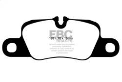 EBC Brakes - EBC Brakes DP31858C Redstuff Ceramic Low Dust Brake Pads - Image 1