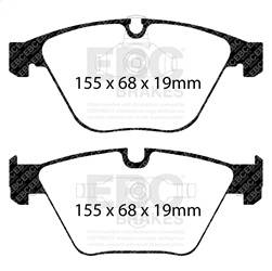 EBC Brakes - EBC Brakes DP41449R Yellowstuff Street And Track Brake Pads - Image 1