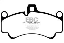 EBC Brakes - EBC Brakes DP41516R Yellowstuff Street And Track Brake Pads - Image 1