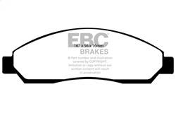 EBC Brakes - EBC Brakes DP41705R Yellowstuff Street And Track Brake Pads - Image 1