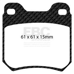 EBC Brakes - EBC Brakes DP4675R Yellowstuff Street And Track Brake Pads - Image 1