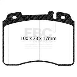 EBC Brakes - EBC Brakes DP4927R Yellowstuff Street And Track Brake Pads - Image 1