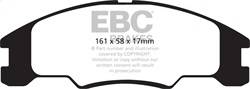 EBC Brakes - EBC Brakes UD1339 Ultimax OEM Replacement Brake Pads - Image 1