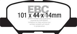 EBC Brakes - EBC Brakes UD1679 Ultimax OEM Replacement Brake Pads - Image 1