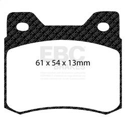 EBC Brakes - EBC Brakes DP3464C Redstuff Ceramic Low Dust Brake Pads - Image 1