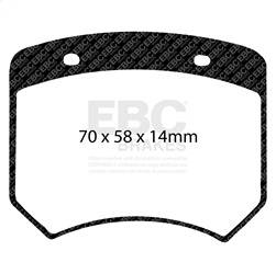 EBC Brakes - EBC Brakes DP2102 Greenstuff 2000 Series Sport Brake Pads - Image 1