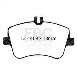 EBC Brakes - EBC Brakes DP21365 Greenstuff 2000 Series Sport Brake Pads - Image 1