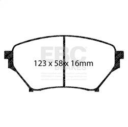 EBC Brakes - EBC Brakes DP21452 Greenstuff 2000 Series Sport Brake Pads - Image 1