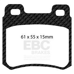 EBC Brakes - EBC Brakes DP2671 Greenstuff 2000 Series Sport Brake Pads - Image 1