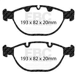 EBC Brakes - EBC Brakes DP41472R Yellowstuff Street And Track Brake Pads - Image 1