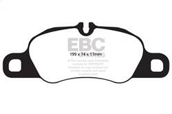 EBC Brakes - EBC Brakes DP42057R Yellowstuff Street And Track Brake Pads - Image 1