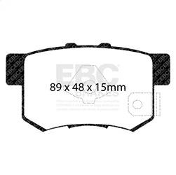 EBC Brakes - EBC Brakes UD1086 Ultimax OEM Replacement Brake Pads - Image 1