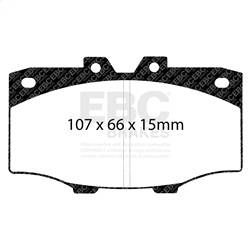 EBC Brakes - EBC Brakes UD137 Ultimax OEM Replacement Brake Pads - Image 1