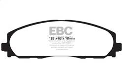 EBC Brakes - EBC Brakes UD1589 Ultimax OEM Replacement Brake Pads - Image 1