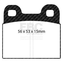 EBC Brakes - EBC Brakes UD030 Ultimax OEM Replacement Brake Pads - Image 1