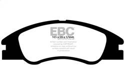 EBC Brakes - EBC Brakes DP21568 Greenstuff 2000 Series Sport Brake Pads - Image 1