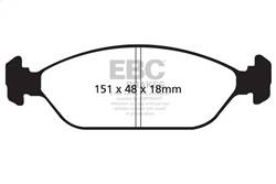 EBC Brakes - EBC Brakes DP21726 Greenstuff 2000 Series Sport Brake Pads - Image 1