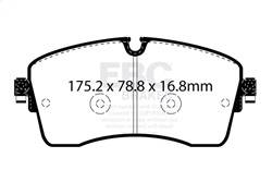 EBC Brakes - EBC Brakes DP62385 6000 Series Greenstuff Truck/SUV Brakes Disc Pads - Image 1