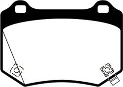 EBC Brakes - EBC Brakes DP32361C Redstuff Ceramic Low Dust Brake Pads - Image 1