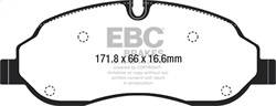 EBC Brakes - EBC Brakes DP42221R Yellowstuff Street And Track Brake Pads - Image 1