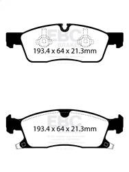 EBC Brakes - EBC Brakes DP42398R Yellowstuff Street And Track Brake Pads - Image 1