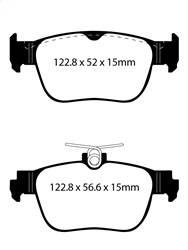 EBC Brakes - EBC Brakes DP42440R Yellowstuff Street And Track Brake Pads - Image 1