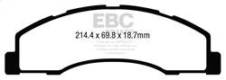 EBC Brakes - EBC Brakes ED93004 Truck/SUV Extra Duty Brake Pads - Image 1