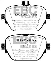 EBC Brakes - EBC Brakes DP42314R Yellowstuff Street And Track Brake Pads - Image 1