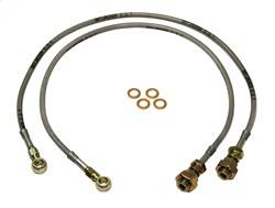 Skyjacker - Skyjacker FBL28 Stainless Steel Brake Line Front - Image 1