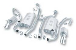 Borla - Borla 14504 Touring Cat-Back Exhaust System - Image 1