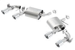 Borla - Borla 11931 ATAK Axle-Back Exhaust System - Image 1