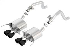 Borla - Borla 11863CB ATAK Axle-Back Exhaust System - Image 1