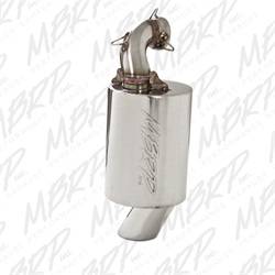 MBRP Exhaust - MBRP Exhaust 428T209 Snowmobile Trail Exhaust - Image 1