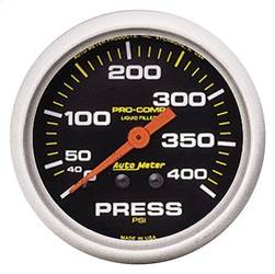 AutoMeter - AutoMeter 5424 Pro-Comp Liquid-Filled Mechanical Pressure Gauge - Image 1