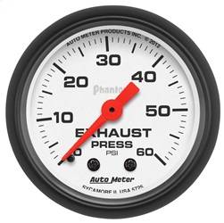 AutoMeter - AutoMeter 5725 Phantom Mechanical Exhaust Pressure Gauge - Image 1