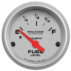 AutoMeter - AutoMeter 4314 Ultra-Lite Electric Fuel Level Gauge - Image 1