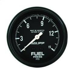 AutoMeter - AutoMeter 2311 Autogage Mechanical Fuel Pressure Gauge - Image 1